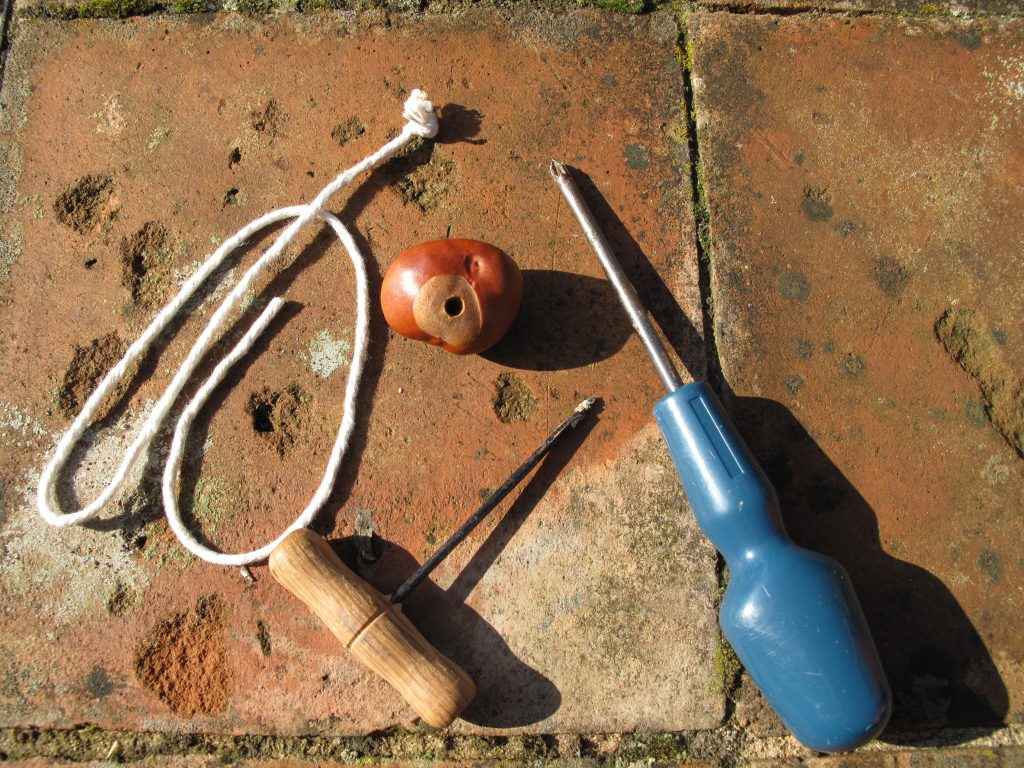 Stringing Conkers