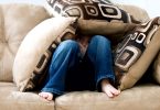 bare feet boy child couch