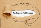 Parkinsons Disease Torn Paper Concept