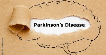 Parkinsons Disease Torn Paper Concept