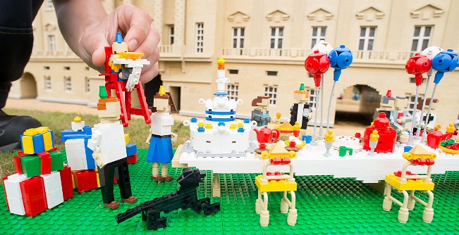 Prince George Gets Royal Treatment At LEGOLAND