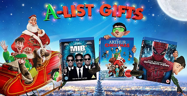 Win a video camera and Blu-ray copy of MEN IN Black 3, ARTHUR CHRISTMAS, and THE AMAZING SPIDER-MAN™