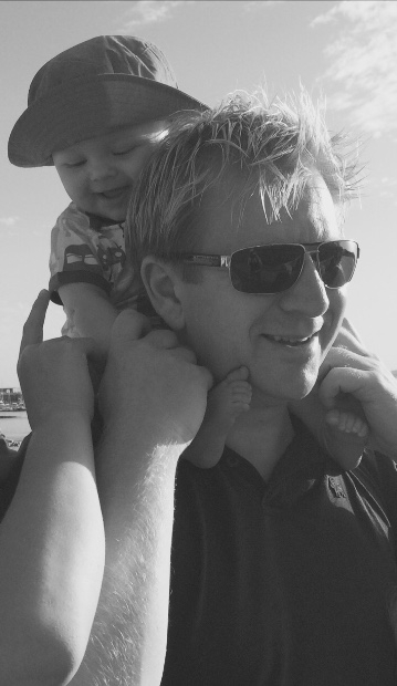 Luke with Zachary George.
