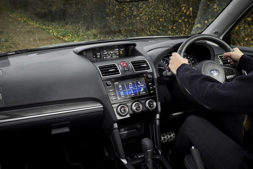 Subaru interior