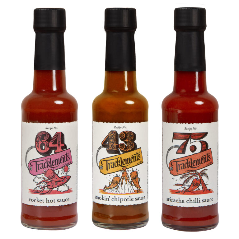 New Tracklements Chilli Sauce Trio