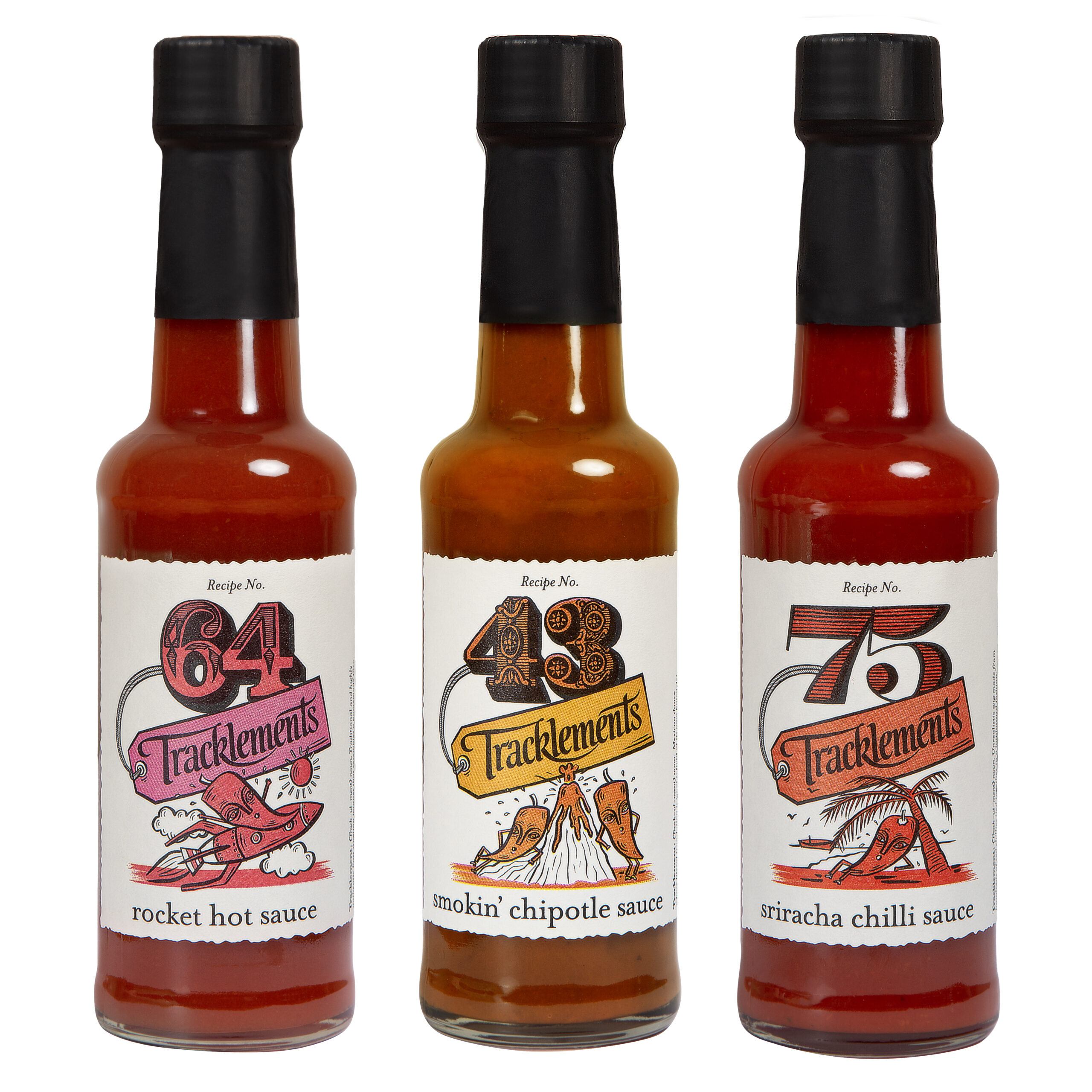 New Tracklements Chilli Sauce Trio