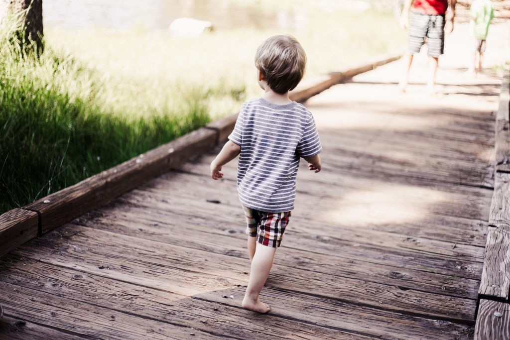 Child walking