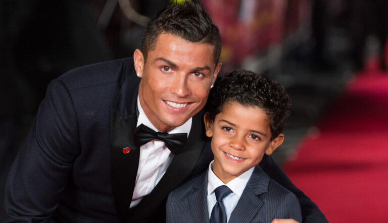 Why Ronaldo is wearing the same clothes as his son