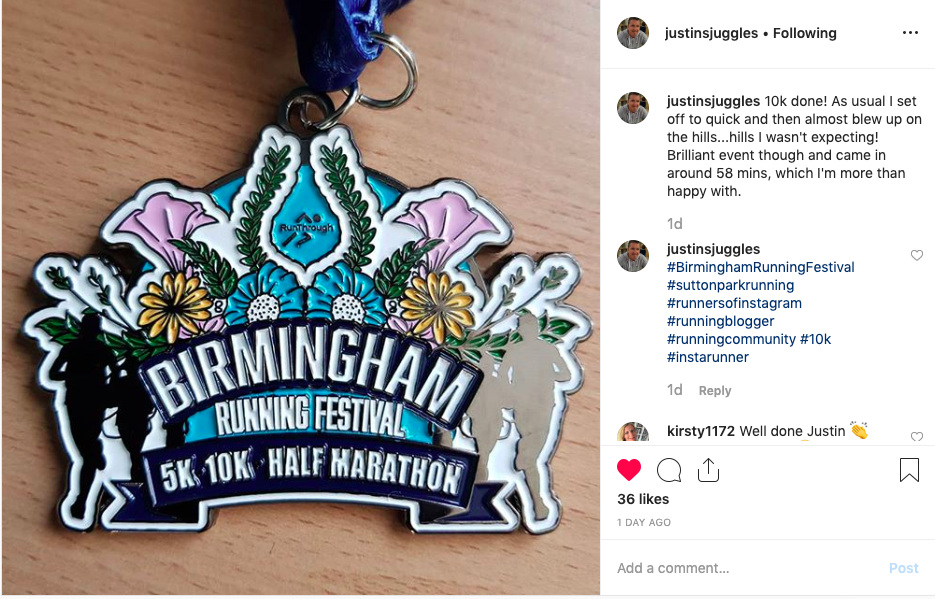 Trending birmingham running festival