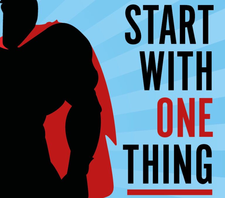 CLOSED: Win 5 copies of Start with One Thing fitness book for dads